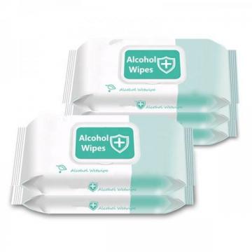 75% Alcohol Antibacterial Tender Cleaning Tender Healthy Single Use Wet Wipes