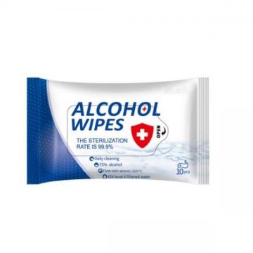 10Pcs 40Pcs 80Pcs 70% Or 75 Alcohol Desinfecting Cleaning Wipes Antiseptic Wet Wipes Antibacterial Alcohol Disinfectant Wipes