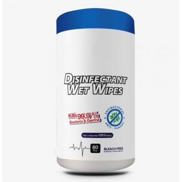 Various packaging styles alcohol free disposable wet disinfectant wipes