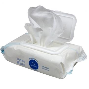 Antibacterial Sanitizing Cleansing Wipes Without Alcohol