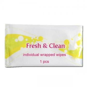 50PCS 75% Ethanol Non Woven Alcohol Hygienic Cleaning Mini Wet Towel Wipes