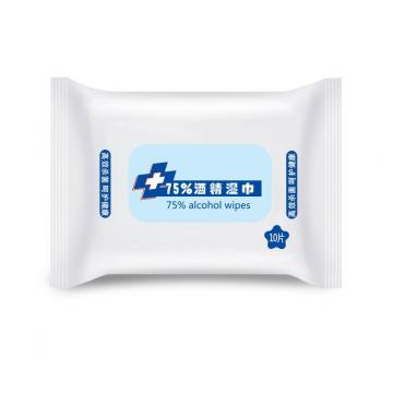 Sterile Disposable Sanitizer Cleaning Antibacterial Disinfectant 75% Isopropyl Alcohol Wet Wipes