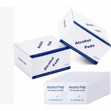 China Factory Medical Nonwoven Alcohol ethyl Prep pads