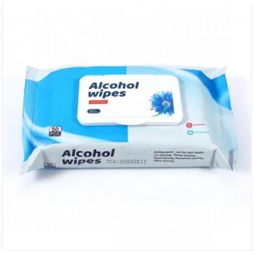 Medical Disposable 70% Isopropyl Wet Wipes Sterilizing Rate 99.9%