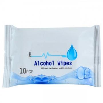 CE/ISO/FDA Approved Sterile 75% Isopropyl Alcohol Prep Pad Alcohol Wipes, 99.9% Germ Killing