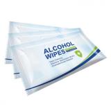 OEM Sterilize 99.9 Germs Non-Woven Portable Cleaning 75% Alcohol Wipes