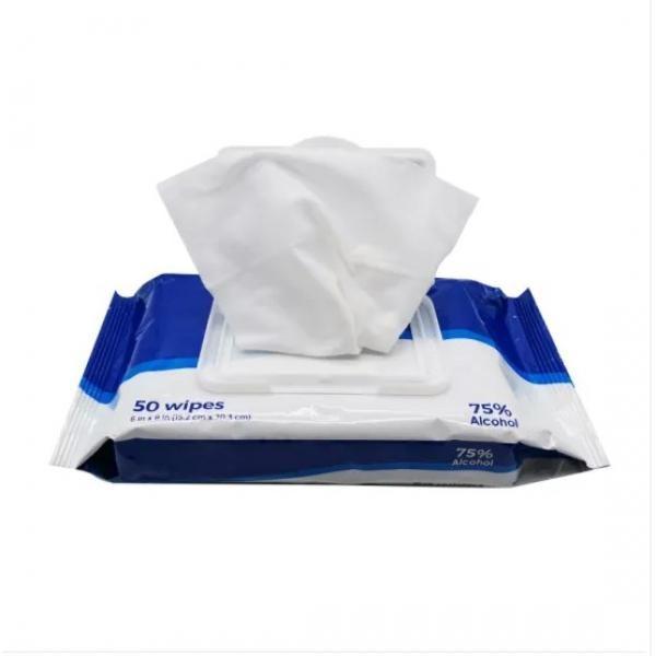 Alcohol Single Pack Portable Disposable Nonwoven Wet Wipe (GPSW-006) #1 image