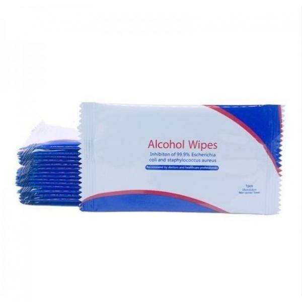 300PCS/400PCS 75% Alcohol Hand Sanitizing Wipes with OEM Service Household Cleaning Big Big Size #2 image