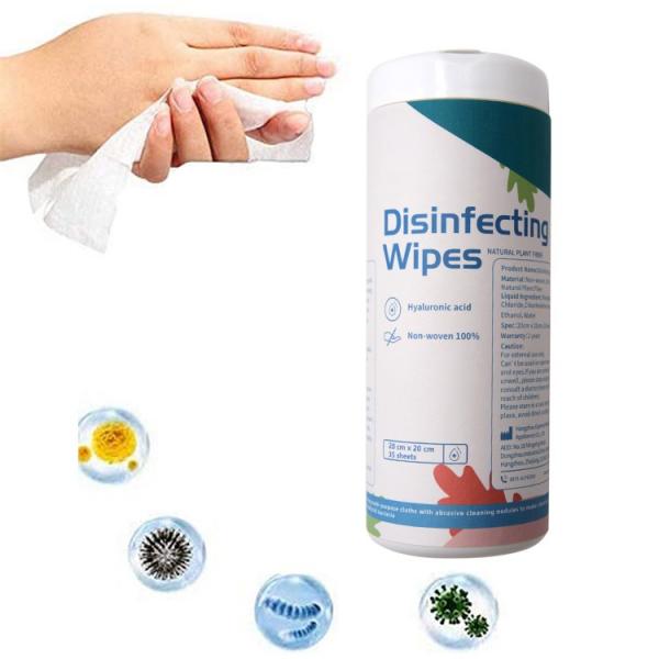 Various packaging styles alcohol free disposable wet disinfectant wipes #2 image