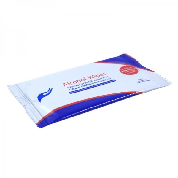 99.99% Antibacterial Mini Hand Wet Wipes with 75% Alcohol #1 image