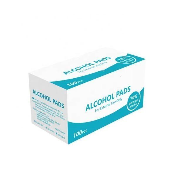 2019 Sterile non woven alcohol swab/Alcohol prep pad/alcohol pad 70% isopropyl #2 image